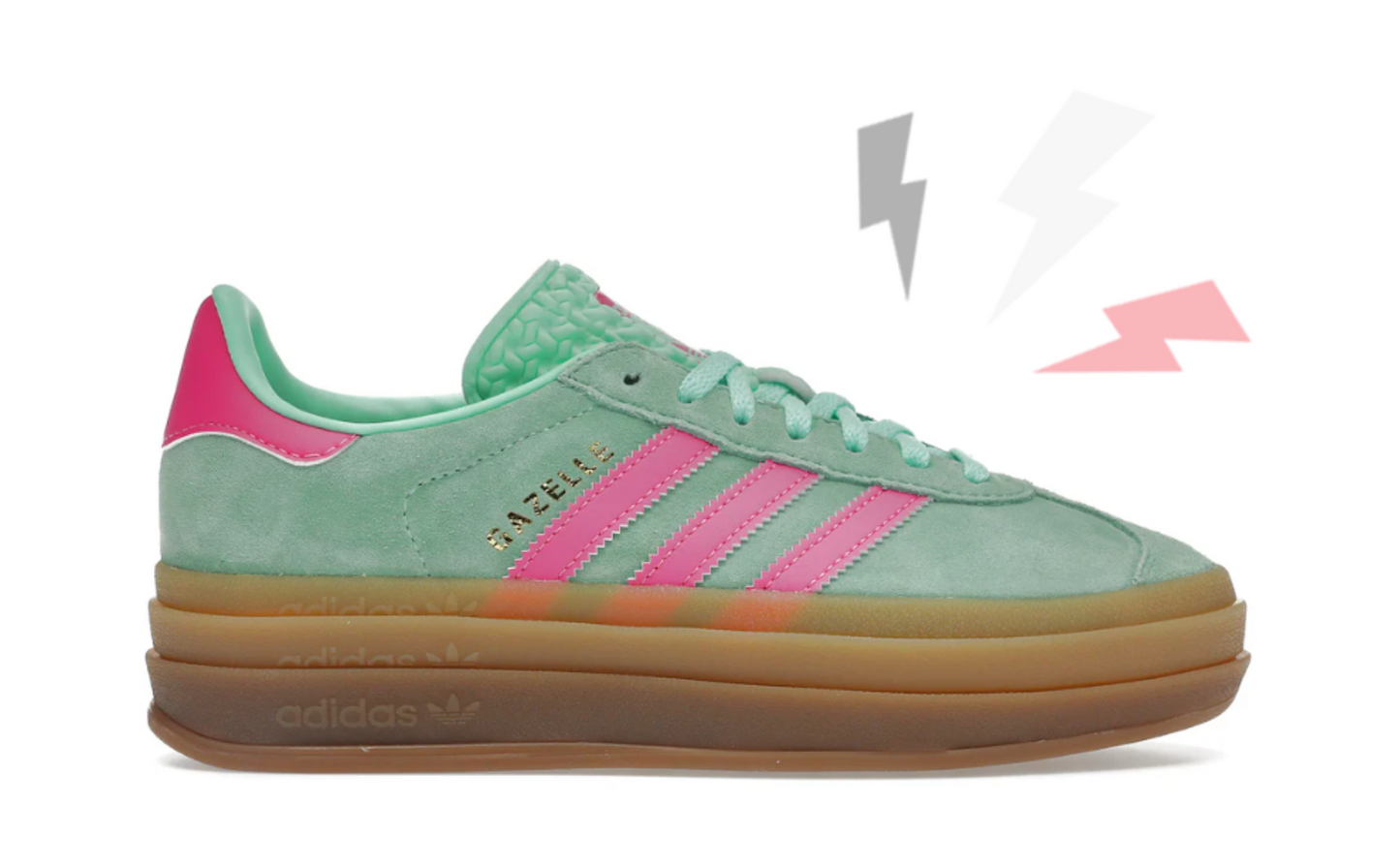 Adidas Gazelle Bold Pulse Mint Pink